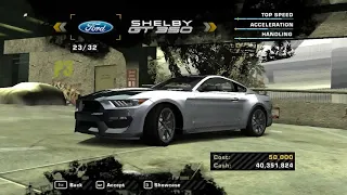 Ford Shelby Gt 350 - JUNKMAN Customization | Need For Speed Most Wanted 2005 | SHOHAN