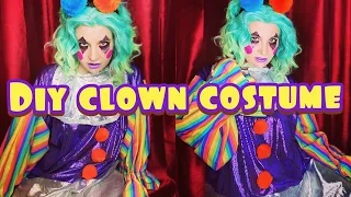 Making My Clown Costume For Halloween!