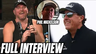 Phil Mickelson Tells Pat McAfee His Best Chipping Tips, Talks Bryson vs Brooks Rivalry