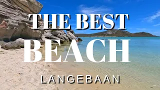 4K. South African Maldives  in Langebaan. What to do in West Coast of South Africa. Drone video