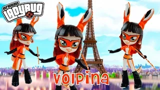 VOLPINA Rena Rouge Copy Cat Miraculous Ladybug & Cat Noir Villain Custom Doll Tutorial