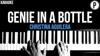 Christina Aguilera - Genie In A Bottle Karaoke Acoustic Piano Instrumental