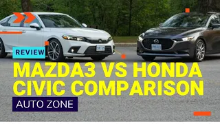 Mazda3 vs Honda Civic Comparison.