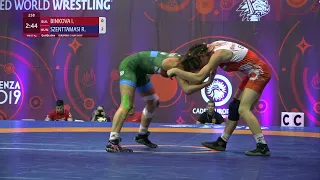 Qual. WW - 57 kg: I. BINKOVA (BUL) v. R. SZENTTAMASI (HUN)