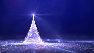 Animated Christmas Card Template - Glitter Tree