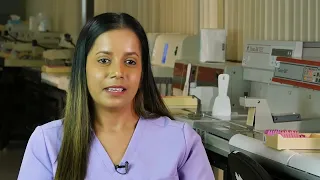 Hear from a graduate of Michener's Medical Laboratory Science Bridging Program