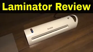 Scotch Advanced Thermal Laminator Review-Fast Warm Up And Easy Lamination