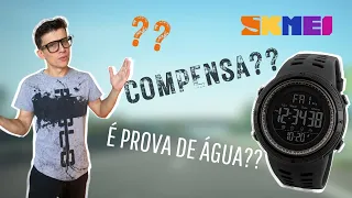 Review Unboxing Relógio Skmei 1251 Como Ajustar a Hora? É Prova de Água?