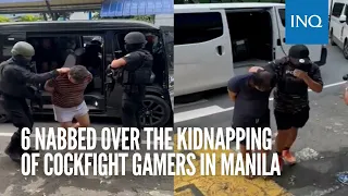 6 nabbed over the kidnapping of cockfight gamers in Manila