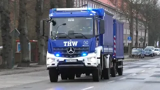 [Orkan | Überlaufendes Becken | Hornwechsel] - MTW-TZ + GKW + MzGW + 2x LKW LBW + MLW THW OV Wismar