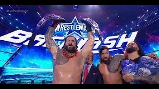 Roman Reigns & Usos vs Rk- Bro & Drew McIntyre - WrestleMania BackLash 9 May 2022 (Full Segment)