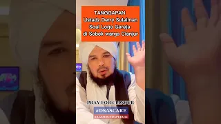 Tanggapan ustadz Derry sulaiman soal Logo Gereja di Sobek warga Cianjur #cianjur #gempabumi #viral