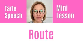 How to Pronounce ROUTE - #SHORTS Quick English Pronunciation Mini Lesson