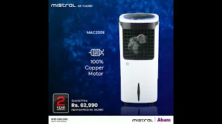 The Perfect Chill Pill to Keep You Cool - Mistral 20L Air Cooler