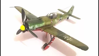 Quick Build: Tamiya 1/72 Fw190 D9 (Part 1: Preview and build)