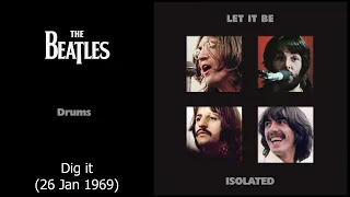 The Beatles - Dig It - Isolated Tracks - 26 Jan 1969