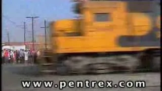 Trains hit Cars