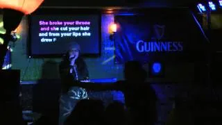 Miss Key mit "Hallejuhja" - The Next Irish Pub Karaoke Star 2013 from Germany - Das Finale