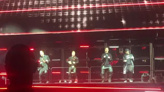 Backstreet Boys DNA world tour Paris -  intro, everyone, i wanna be with you
