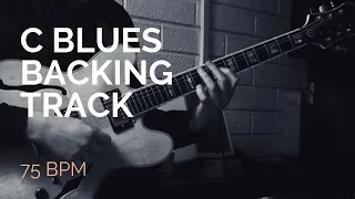 Blues Backing Track 75BPM key of C