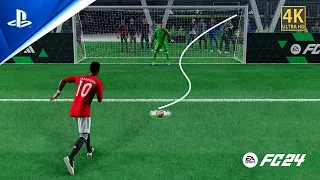 FC24 Volta : Manchester United Vs Real Madrid | Rashford Vs Vini Jr | Futsal Gameplay 4K