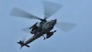 Marines Call In Attack Helicopters During CAS Exercise