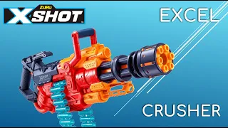[REVIEW] Zuru X-Shot Excel Crusher Red | Red Menacing Chaingun