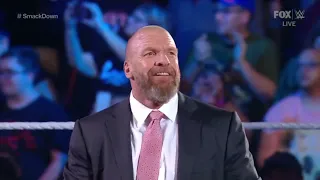 Triple H open SmackDown  - WWE SmackDown 10/7/2022