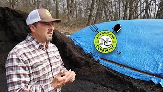 Compost Aeration Process New England Compost Danbury CT Premium Compost