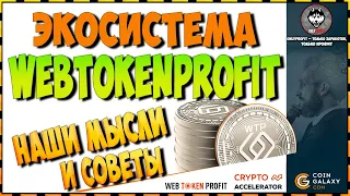 Web Token Profit - Мощная экосистема 2020 / Crypto Accelerator / Coin Galaxy / Обзор + Отзыв