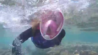 Snorkeling at Jinek Bay, Lifou