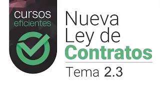 Perfección y forma de los contratos de la ley 9/2017 de contratos del Sector Público Curso online