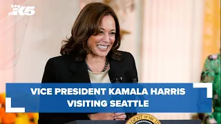 Vice President Kamala Harris visits Seattle