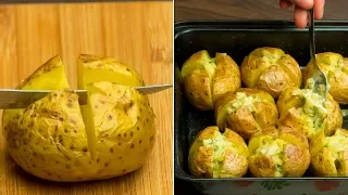 Pečené brambory - nejlepší recept!| Chutný TV