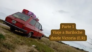 Viaje a Bariloche desde Victoria Entre Rios.Renault 12 Break