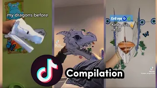 Paper Dragon Puppet TikTok Compilation 1!