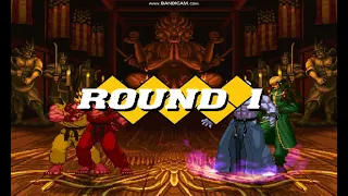 MUGEN BATTLES - Shin Akuma & Ogre Akuma vs. Nightmare Geese & Goenitz