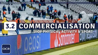 OCR GCSE PE - MEDIA & SPONSORSHIP (Commercialisation of Sport) - Socio-Cultural Influences (3.2)