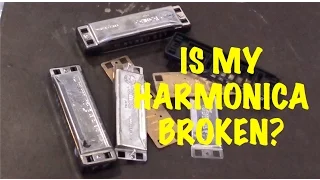 Is my harmonica broken? Can it be fixed?