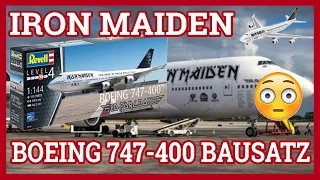 Unboxing: Iron Maiden Boeing 747 400