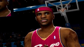 NBA LIVE 2005 SLAM DUNK CONTEST FT VINCE CARTER LEBRON JAMES AND JASON RICHARDSON