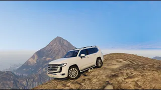 Toyota Land Cruiser 300 Off-Road test in GTA 5