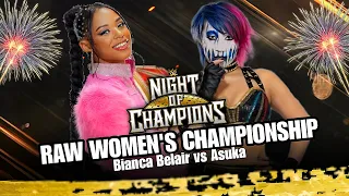 WWE Night Of Champions 2023 Bianca Belair vs Asuka Full Match WWE Night Of Champions 2023 Highlights