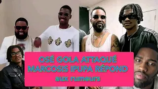 OSÉ GOLA ATTAQUÉ et MARCOSINS IPUPA REPOND AUX RUMEURS DU CHANSON AVEC REBO TCHULO