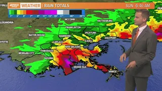 Friday Morning Tropical Update: storm remains unorganized, worst rain will fall overnight