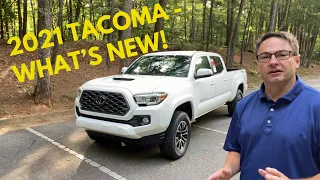What's NEW for 2021 Toyota Tacoma! New Tacoma trims, colors, features!