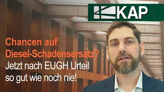 Dieselskandal: Chance auf Schadensersatz so gut wie noch nie - KAP Rechtsanwalt Thorsten Krause