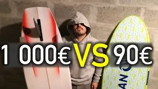 PLANCHE PAS CHÈRE VS PLANCHE CHÈRE 😱