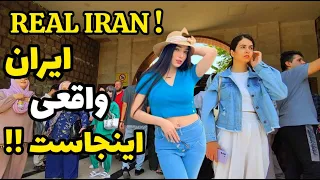 Where Is The Real Iran?🇮🇷 Walking tour of Iranians in Parvaneh market Friday ایران 2023