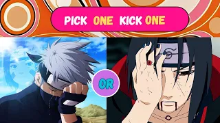 Pick One Kick One "Naruto" Edition ||  #naruto